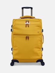 Joules Antique Gold Medium 4 Wheel Soft Suitcase - Image 1 of 7