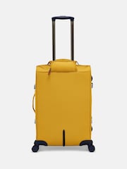 Joules Antique Gold Medium 4 Wheel Soft Suitcase - Image 2 of 7