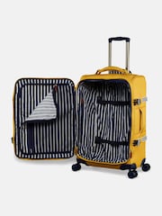 Joules Antique Gold Medium 4 Wheel Soft Suitcase - Image 5 of 7