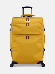 Joules Antique Gold Large 4 Wheel Soft Suitcase - Image 1 of 11