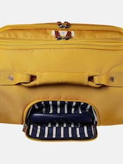 Joules Antique Gold Large 4 Wheel Soft Suitcase - Image 7 of 11