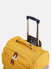 Joules Antique Gold Large 4 Wheel Soft Suitcase - Image 8 of 11