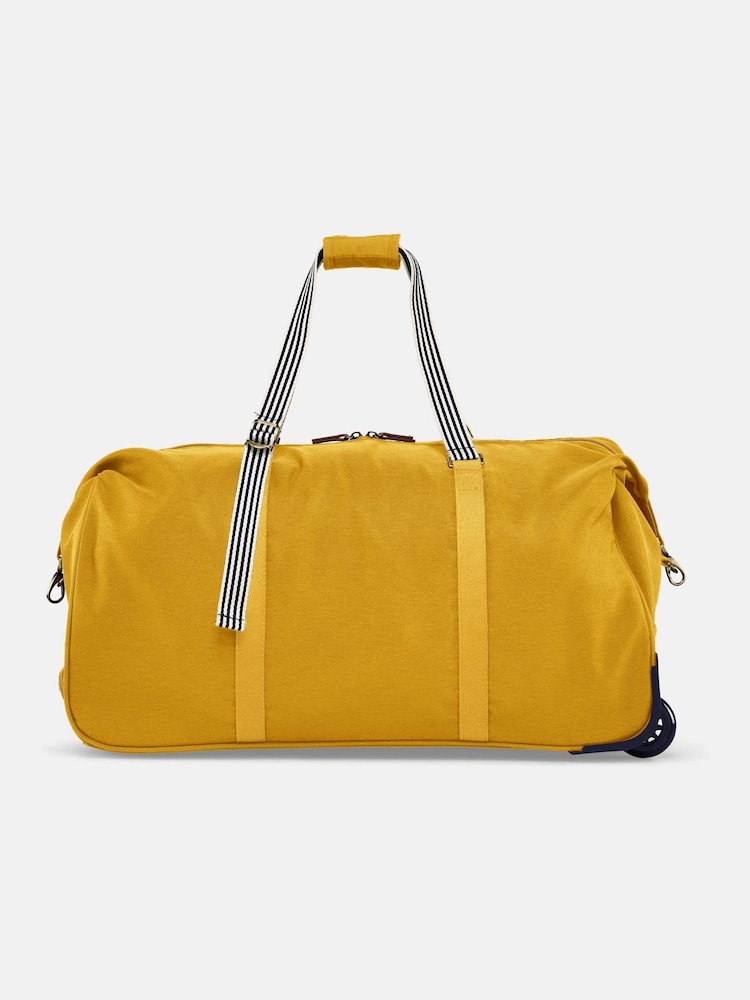 Joules Antique Gold Wheeled Duffle Suitcase - Image 2 of 6 Joules Antique Gold Wheeled Duffle Suitcase - Image 2 of 6