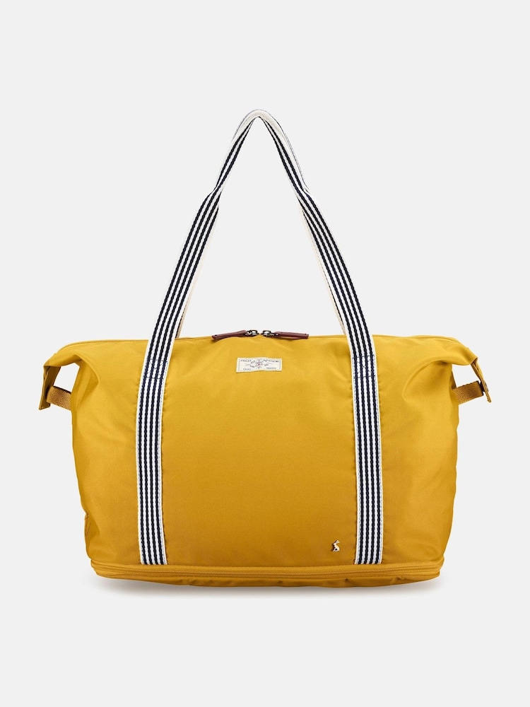 Joules Coast Antique Gold Packaway Duffle Bag - Image 1 of 7