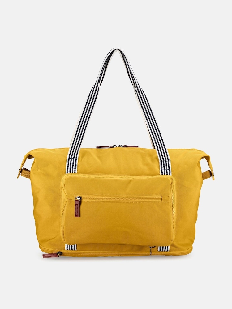 Joules Coast Antique Gold Packaway Duffle Bag - Image 2 of 7
