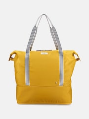 Joules Coast Antique Gold Packaway Duffle Bag - Image 4 of 7
