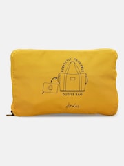 Joules Coast Antique Gold Packaway Duffle Bag - Image 7 of 7