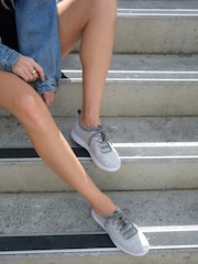 EMU Australia Grey Heidelberg Wool Trainers - Image 1 of 5