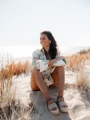 EMU Australia Natural Mackenzie Espadrille Sandals - Image 3 of 11