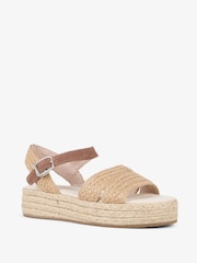 EMU Australia Natural Mackenzie Espadrille Sandals - Image 8 of 11