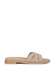 EMU Australia Nude Ikara Suede Slider Sandals - Image 5 of 7