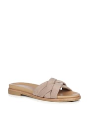 EMU Australia Nude Ikara Suede Slider Sandals - Image 6 of 7