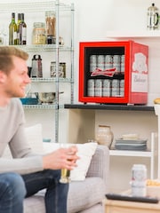 Husky Red Budweiser Drinks Cooler - Image 3 of 8