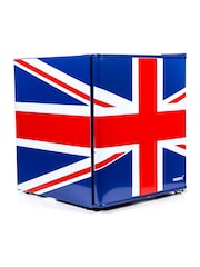 Husky Blue Union Flag Mini Fridge - Image 4 of 7