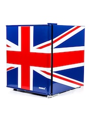 Husky Blue Union Flag Mini Fridge - Image 7 of 7