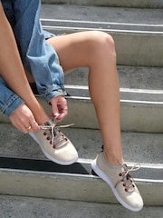 EMU Australia Nude Heidelberg Wool Trainers - Image 1 of 4