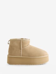 EMU Australia Nude Stinger Micro Flatform Sheepskin Boots - Image 6 of 6