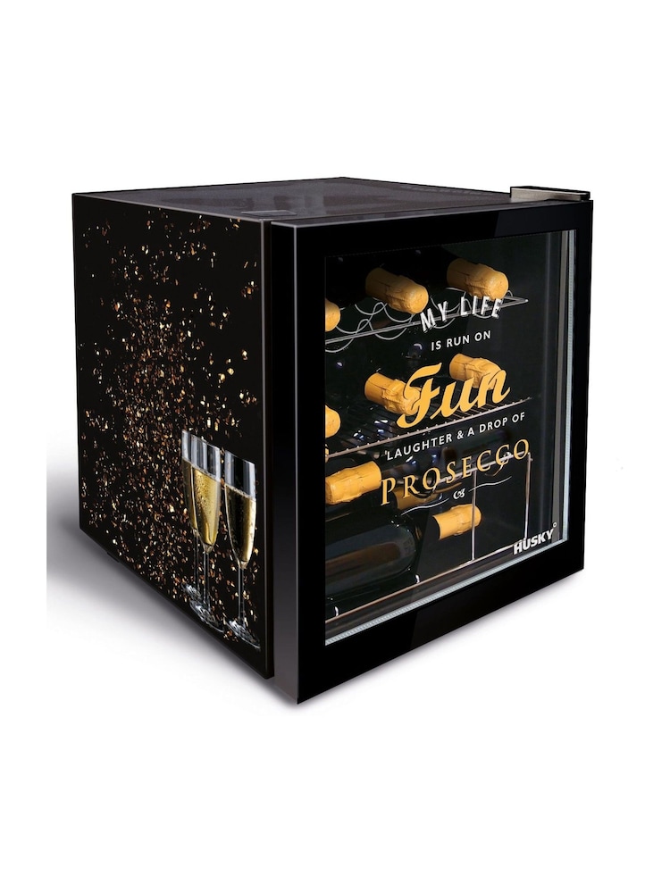 Husky Black Prosecco Drinks Cooler - Image 7 of 7