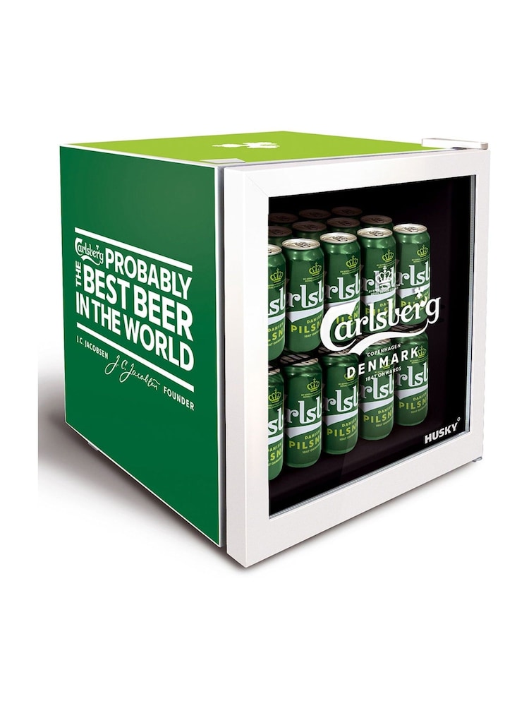 Husky Green Carlsberg Drinks Cooler - Image 1 of 1