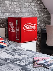 Husky Red Coca Cola Mini Fridge - Image 1 of 13