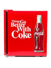 Husky Red Coca Cola Mini Fridge - Image 10 of 13