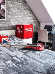 Husky Red Coca Cola Mini Fridge - Image 3 of 13