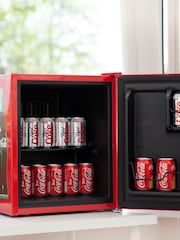 Husky Red Coca Cola Mini Fridge - Image 4 of 13