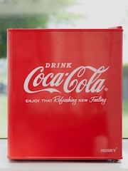 Husky Red Coca Cola Mini Fridge - Image 7 of 13