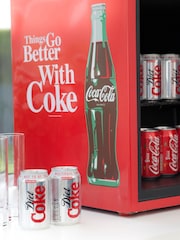 Husky Red Coca Cola Mini Fridge - Image 8 of 13