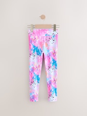 Pink Graffiti Sports Leggings (3-16yrs) - Image 1 of 4