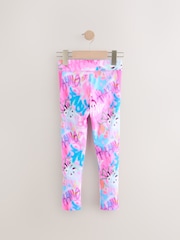 Pink Graffiti Sports Leggings (3-16yrs) - Image 2 of 4