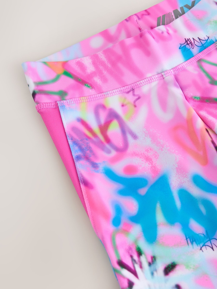 Pink Graffiti Sports Leggings (3-16yrs) - Image 4 of 4