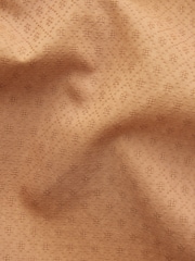 Brown Textured Long Sleeve 100% Cotton Kurta - Image 8 of 8