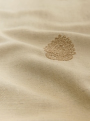Neutral Leaf EMB Embroidered Kurta Shirt - Image 9 of 10