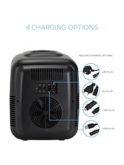 MONCOOK Black Glass Door Mini Fridge Cooling and Warming Functio 14L - Image 5 of 7