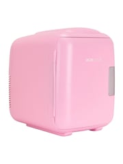 MONCOOK Pink Mono Glass Door Mini Fridge Cooling and Warming Functio 14L - Image 1 of 7