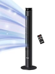 Air Pro Black Smart 46 Tower Oscillating Bladeless Fan with Remote - Image 1 of 1