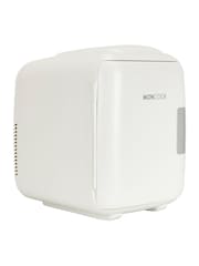 MONCOOK White Mono Glass Door Mini Fridge Cooling and Warming Functio 14L - Image 1 of 7