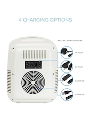 MONCOOK White Mono Glass Door Mini Fridge Cooling and Warming Functio 14L - Image 5 of 7