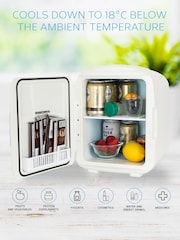 MONCOOK White Mono Glass Door Mini Fridge Cooling and Warming Functio 14L - Image 6 of 7