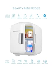 MONCOOK White Mono Glass Door Mini Fridge Cooling and Warming Functio 14L - Image 7 of 7
