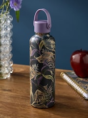 Wasserflasche mit tropischem Print - Bild 1 von 6