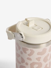 Cream Leopard Print Water Bottle - Image 4 of 4