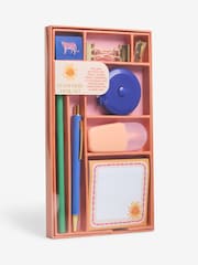 Orange Mediterranean Print Stationery Set - Image 3 of 4