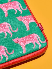 Green/Pink Mediterranean Print Laptop Sleeve - Image 3 of 5