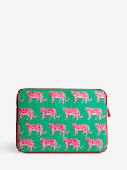 Green/Pink Mediterranean Print Laptop Sleeve - Image 5 of 5