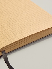Black/Grey A5 Grid Paper Slogan Notebook - Image 3 of 3