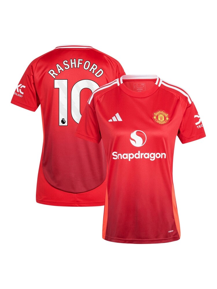 adidas Red Manchester United Home Shirt 2024-25 - Image 1 of 3