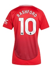 adidas Red Manchester United Home Shirt 2024-25 - Image 3 of 3