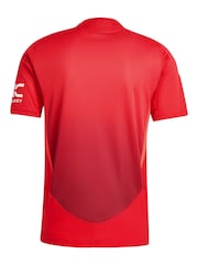 adidas Red Manchester United Home Authentic Shirt 2024-25 - Image 5 of 5